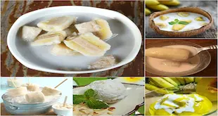 7 Banana menus How to make various